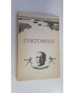 Kirjailijan Stig ym. Carlson käytetty kirja Diktonius : en bok på 60-årsdagen den 20 januari 1956