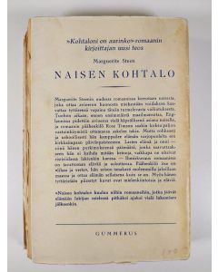 Kirjailijan Marguerite Steen käytetty kirja Naisen kohtalo