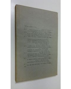 Kirjailijan A. F. Ym. Sundell käytetty kirja Fennia 9 : Snötäckets höjd i Finland vintern 1891-1892 ; ym.