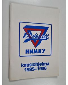 käytetty teos Basketball HNMKY Kausiohjelma 1985-1986