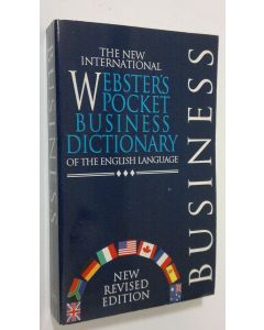 käytetty kirja The new international Webster's pocket business dictionary of the English language (ERINOMAINEN)