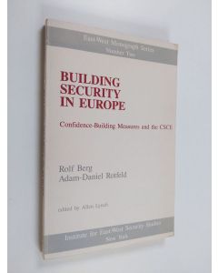 Kirjailijan Rolf Berg käytetty kirja Confidence-building measures in Europe