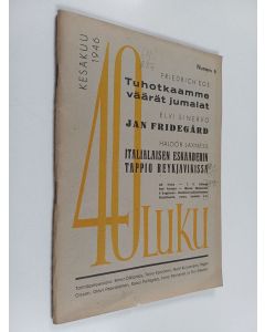 käytetty teos 40-luku 6/1946