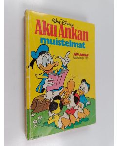 Kirjailijan Walt Disney käytetty kirja Aku Ankan muistelmat