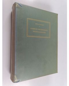 Kirjailijan Ewald Bohm käytetty kirja Lehrbuch der Rorschach-Psychodiagnostik - für Psychologen, Ärzte und Pädagogen