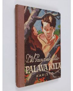 Kirjailijan T. W. Paavonkallio käytetty kirja Palava kylä : seikkailukertomus 30-vuotisen sodan ajoilta