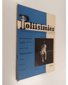 käytetty teos Poliisimies 6/1954