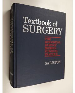 Kirjailijan David C. Sabiston käytetty kirja Textbook of Surgery - The Biological Basis of Modern Surgical Practice : Vol 2