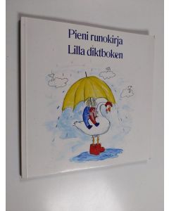 Kirjailijan Paula Väliaho käytetty kirja Pieni runokirja - Lilla diktboken - Mannerheimin lastensuojeluliiton Etelä-Helsingin paikallisyhdistyksen pieni runokirja = - Mannerheims barnskyddsförbunds lokalförenings i södra Helsingfors lilla diktboken (+CD)