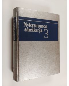 käytetty kirja Nykysuomen sanakirja 3, osat 5 ja 6, S-Ö