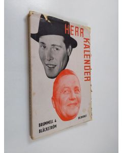 Kirjailijan Brummell käytetty kirja Herr kalender