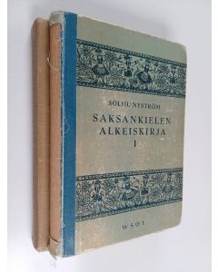 Kirjailijan Solmu Nyström käytetty kirja Saksankielen alkeiskirja 1-2