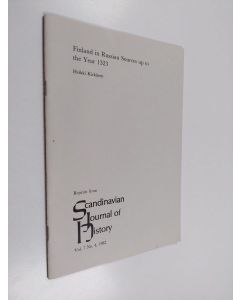 Kirjailijan Heikki Kirkinen käytetty teos Finland in Russian Sources up to the Year 1323