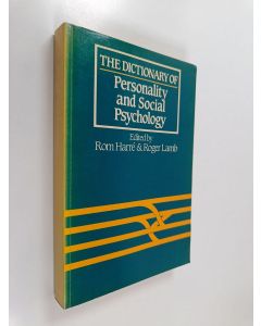 Kirjailijan Roger Lambelin käytetty kirja The dictionary of personality and social psychology