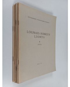 käytetty teos Lounais-Hämeen luonto 1-5
