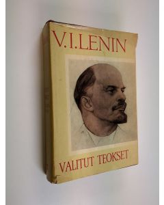 Kirjailijan V. I. Lenin käytetty kirja Valitut teokset 2