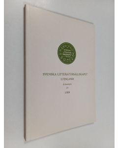 käytetty kirja Berättelse över Svenska litteratursällskapets i Finland verksamhet år 1986