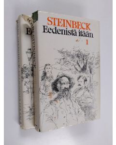 Kirjailijan John Steinbeck käytetty kirja Eedenistä itään 1-2
