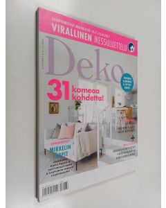 käytetty kirja Deko 7/2017 / Virallinen Messuluettelo : Asuntomessut Mikkelissä 14.7.-13.8.2017