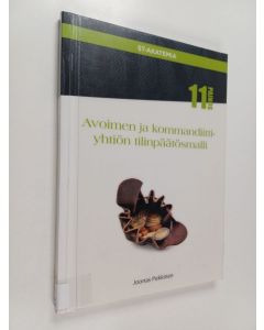 Kirjailijan Joonas Pekkinen käytetty kirja Avoimen ja kommandiittiyhtiön tilinpäätösmalli