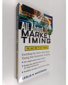 Kirjailijan Leslie Masonson käytetty kirja All About Market Timing