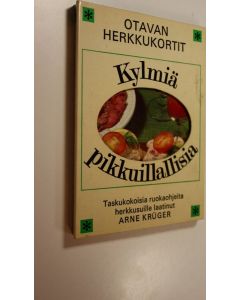 Kirjailijan Arne Kruger käytetty kirja Kylmiä pikkuillallisia - Otavan herkkukortit