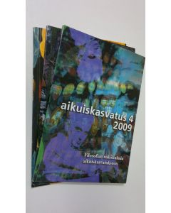 käytetty kirja Aikuiskasvatus 1,3-4/2009 (nro 2 puuttuu) : aikuiskasvatustieteellinen aikakauslehti