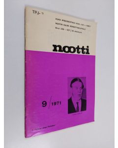 käytetty teos Nootti 9/1971