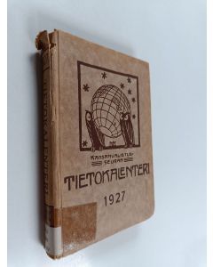 käytetty kirja Kansanvalistusseuran tietokalenteri 1927
