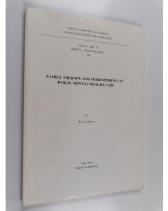 Kirjailijan Klaus Lehtinen käytetty kirja Family Therapy and Schizophrenia in Public Mental Health Care