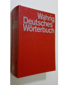 Kirjailijan Gerhard Wahrig käytetty kirja Wahrig Deutsches Wörterbuch