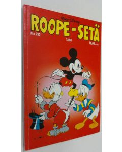 Kirjailijan Walt Disney käytetty kirja Roope-setä 12 / 1998