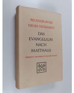 Kirjailijan Eduard Schweizer käytetty kirja Das Evangelium nach Matthäus