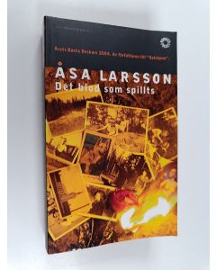 Kirjailijan Åsa Larsson käytetty kirja Det blod som spillts