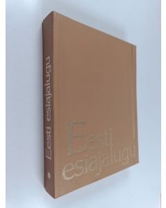 Kirjailijan L. Jaanits käytetty kirja Eesti esiajalugu