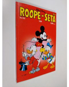 Kirjailijan Walt Disney käytetty kirja Roope-Setä 12/98 ()