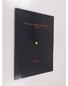 Kirjailijan Ilpo Vänskä käytetty kirja Marraskuun kahdeskymmenesviides pimeä