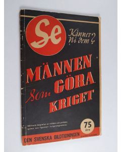 käytetty kirja Männen som göra kriget