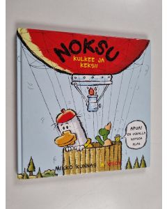 Kirjailijan Mikko Kunnas käytetty kirja Noksu kulkee ja keksii