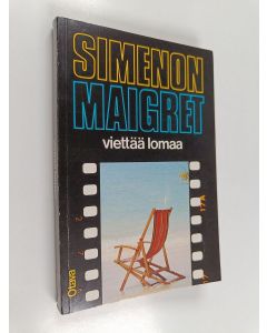 Kirjailijan Georges Simenon käytetty kirja Maigret viettää lomaa