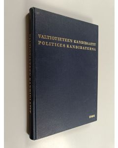 käytetty kirja Valtiotieteen kandidaatit 1966