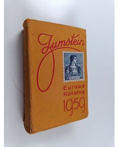 Kirjailijan Zumstein Europa käytetty kirja Briefmarken-katalog Zumstein 1959