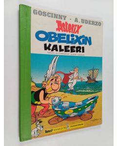 Kirjailijan Uderzo käytetty kirja Asterix obelixin kaleeri