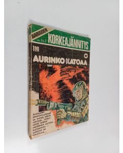 käytetty kirja Korkeajännitys 3/1974 : Aurinko katoaa