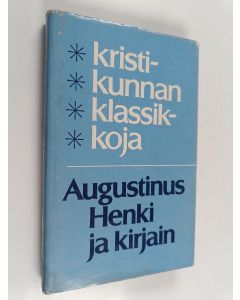 Kirjailijan Augustinus käytetty kirja Henki ja kirjain