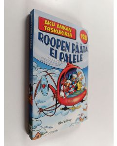 Kirjailijan Walt Disney käytetty kirja Roopen päätä ei palele