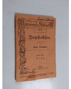 Kirjailijan Sophocles käytetty kirja Aias