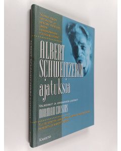 Kirjailijan Albert Schweitzer käytetty kirja Albert Schweitzerin ajatuksia