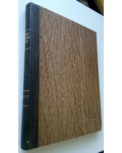käytetty kirja Kirkkomusiikkilehti vuosikerrat 1925-1929 nahkapäätyinen sidos