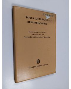 käytetty teos Tafeln zur Prüfung des Farbensinnes